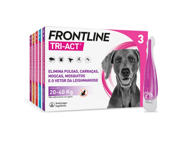 Frontline Tri-Act packaging
