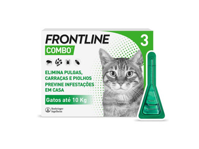 Frontline combo cat packaging