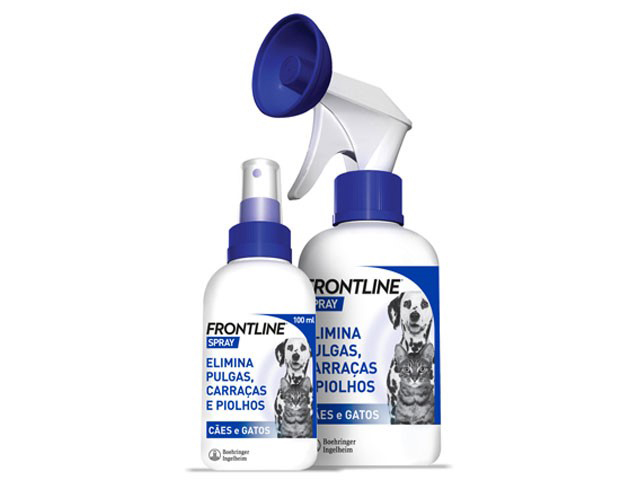 Frotnline Spray packaging